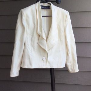 Louis Feraud Cream Blazer